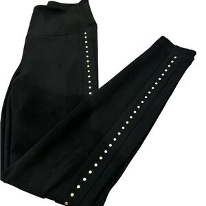 White House Black Market Vegan Suede Leggings Size 2 Excellent Condition